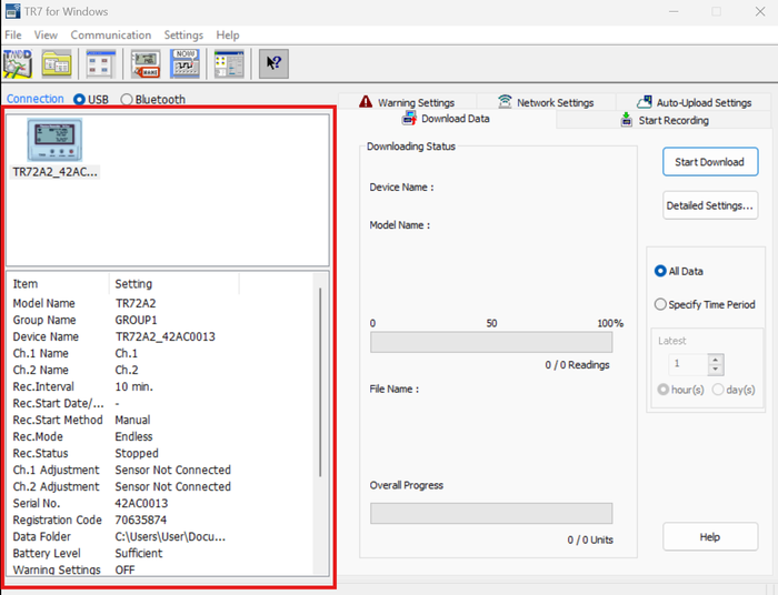 การตั้งค่าเครื่อง TR7A2 เชื่อมต่อ WiFI ด้วย Program TR for windows